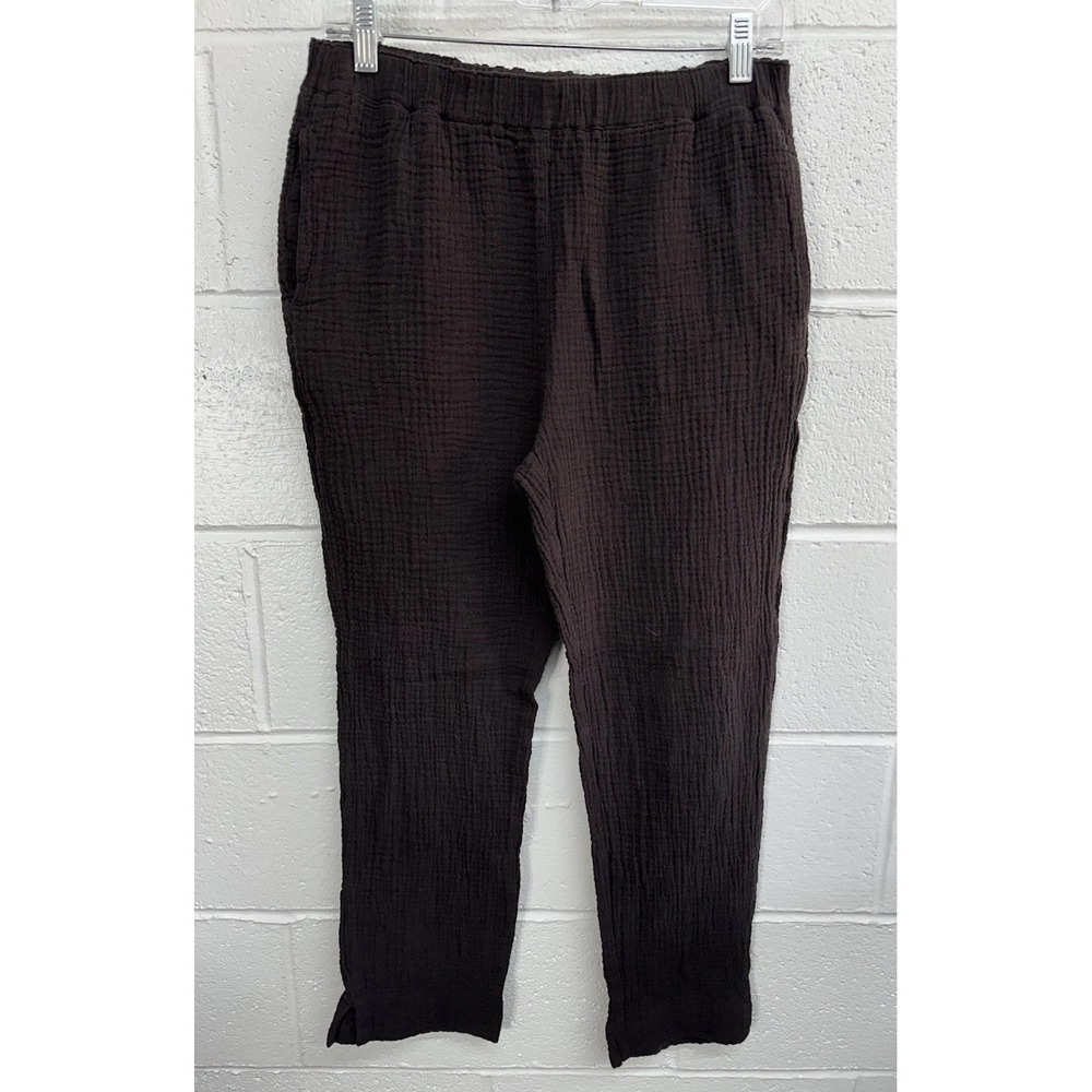 Luminary Lifestyle Fine Collection Women's Brown Boho Casual Loose Pants / Small